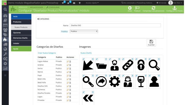 Módulo para Personalizar Productos en tiendas PrestaShop  - Módulos PrestaShop de Página de producto