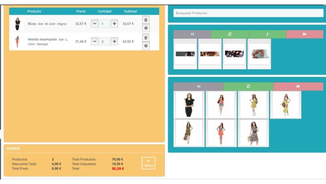 Módulo AwPOSTPV para PrestaShop  - Backoffice