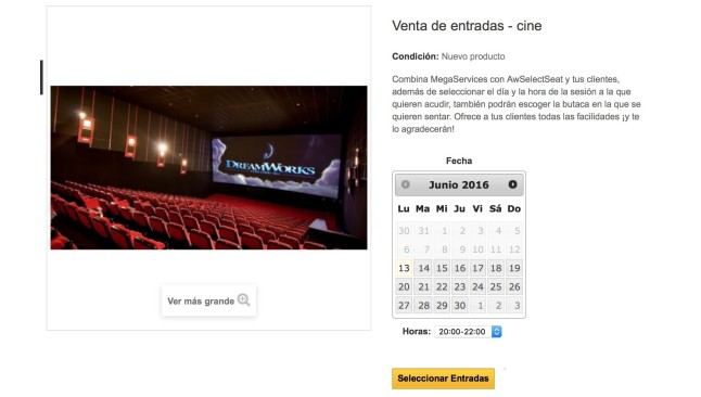 Module to choose areas and seating from PrestaShop  - Reservations and rentals