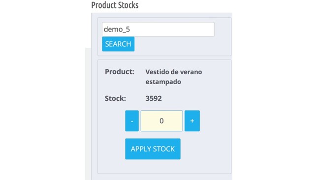 Module to prepare orders and modify stocks  - Modules for the Back Office