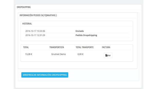 Module to automate the sending of orders to your wholesale dropshipping  - Addons from PrestaShop