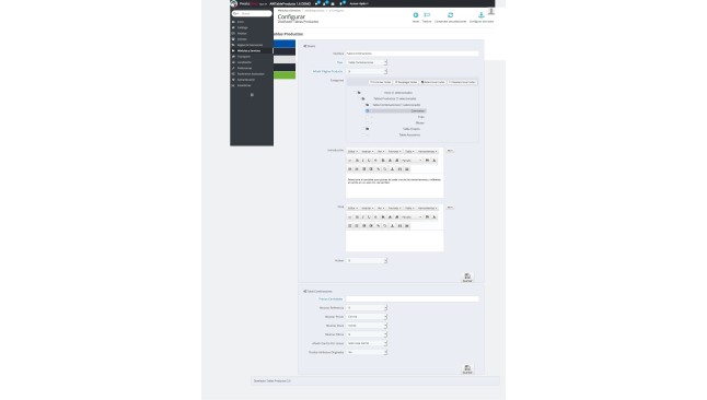 Modulo per la creazione di tabelle di prodotto  - Addons PrestaShop