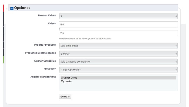 Importateur de produits Grutinet Prestashop  - Importateurs/exportateurs (Dropshipping)