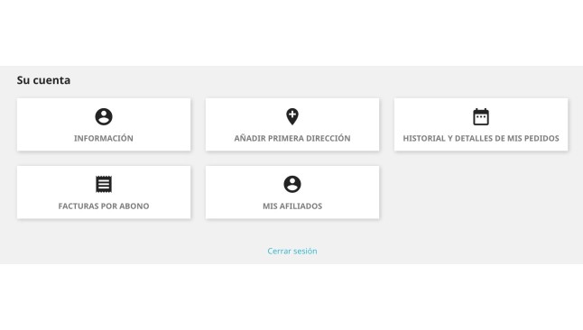 Módulo afiliados en Prestashop  - Backoffice