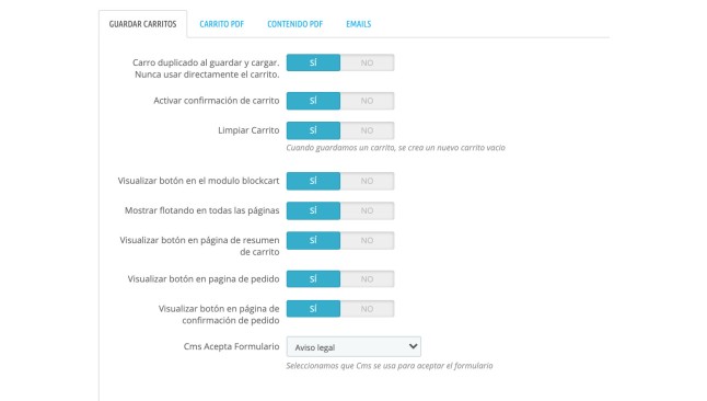 Modulo para guardar, recuperar y generar ficheros de los carritos de PrestaShop  - Addons PrestaShop