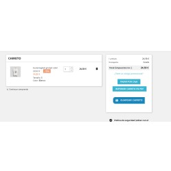 Modulo para guardar carritos por el cliente y reutilizarlos posteriormente