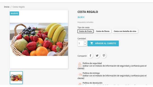 Modul für unterschiedliche MwSt-Satz für jedes Attribut gelten  - Zusatz von PrestaShop
