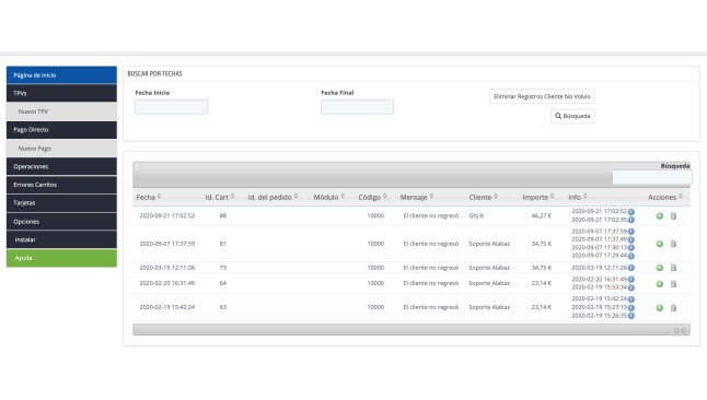 Supplementi o sconti per il modulo Redsys per Prestashop  - Moduli di pagamento