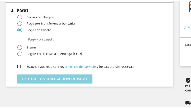 Supplements or discounts for the Redsys form for Prestashop  - Modules for payment