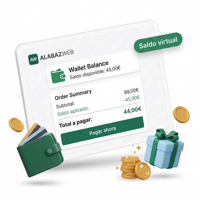 Módulo para asignar dinero virtual a los clientes