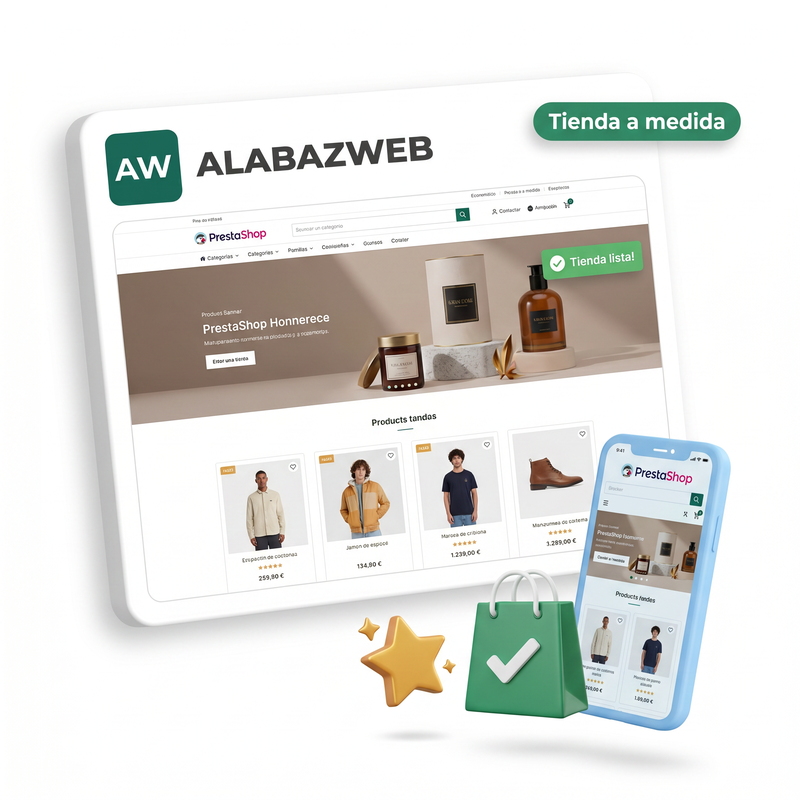 Servicio de desarrollo a medida para tu tienda prestashop