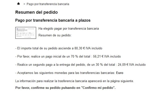Fortschritte durch Bank Überweisung Payment-Modul  - Zahlungs-gateways