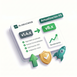 Aggiornamento versione PrestaShop 1.4.X a 8.x