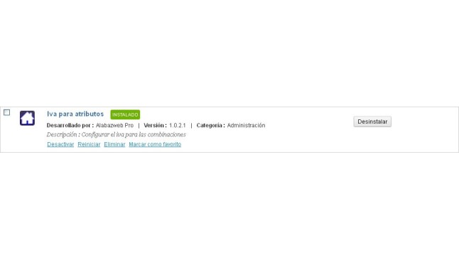 Module d’appliquer des taux de TVA différent à chaque attribut  - Modules Prestashop