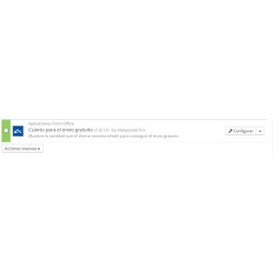 Remaining amount to free delivery Prestashop