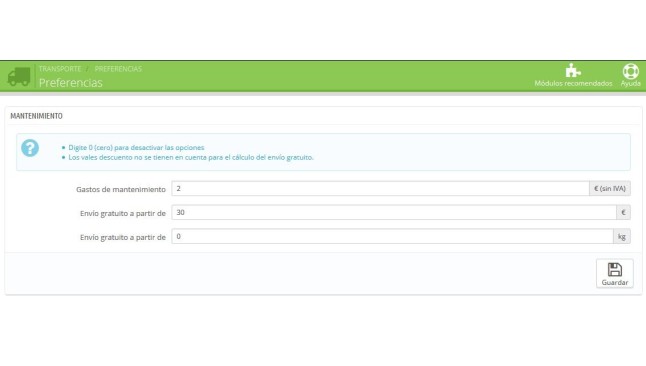 Remaining amount until free shipping Prestashop module  - PrestaShop Modules for Logistics and Transportation