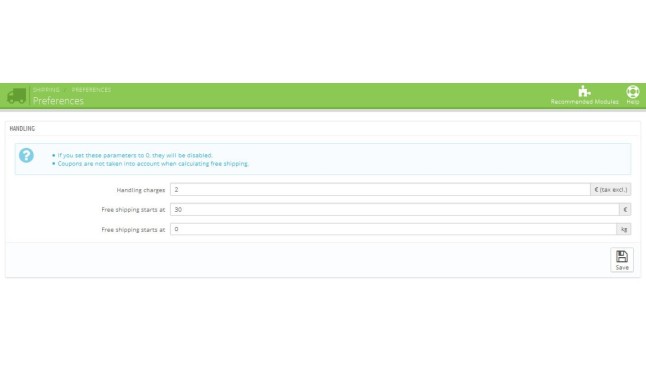 Remaining amount until free shipping Prestashop module  - PrestaShop Modules for Logistics and Transportation