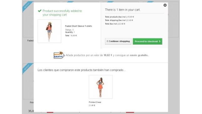 Remaining amount until free shipping Prestashop module  - PrestaShop Modules for Logistics and Transportation