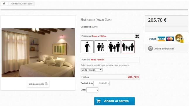 Reservierungen-Modul und Verkauf von Dienstleistungen für Prestashop  - PrestaShop Module