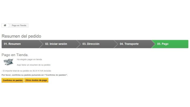Module that allows you to pay in the physical store for Prestashop  - Modules for payment
