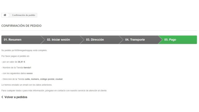 Module that allows you to pay in the physical store for Prestashop  - Modules for payment
