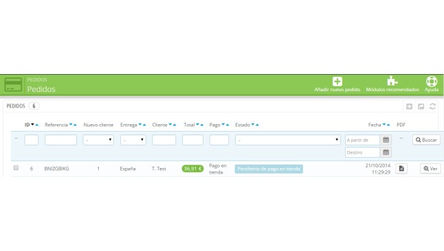 Module that allows you to pay in the physical store for Prestashop  - Modules for payment