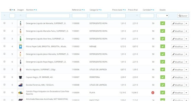 Importateur de produits de Grutinet goutte pour Prestashop  - Importateurs/exportateurs (Dropshipping)