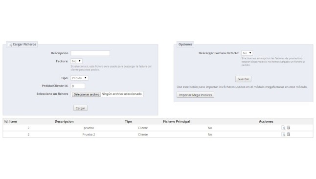 Modulo que permite compartir ficheros entre administrador y cliente  - Addons PrestaShop