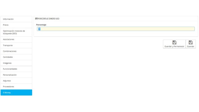 Module to assign virtual money to customers  - Continuous improvement