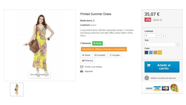 Module to improve the display of attributes in Prestashop  - Utilities