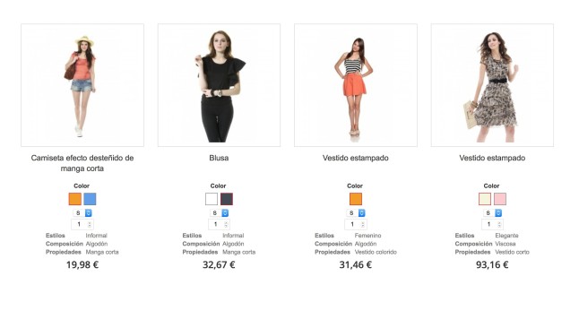 Modulo per visualizzare gli attributi e le caratteristiche degli articoli negli elenchi di prodotti  - Addons PrestaShop